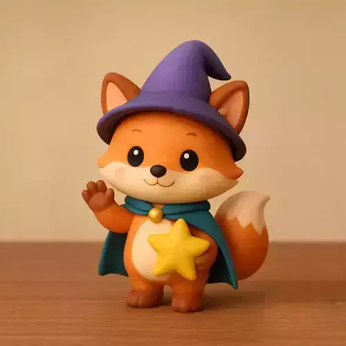 Mascot ChibiMage Fox