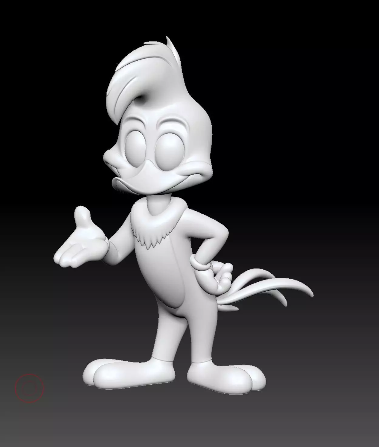 Looney Tunes Woody Birds op2 STL ready to 3D print and DIY 3D print model_1