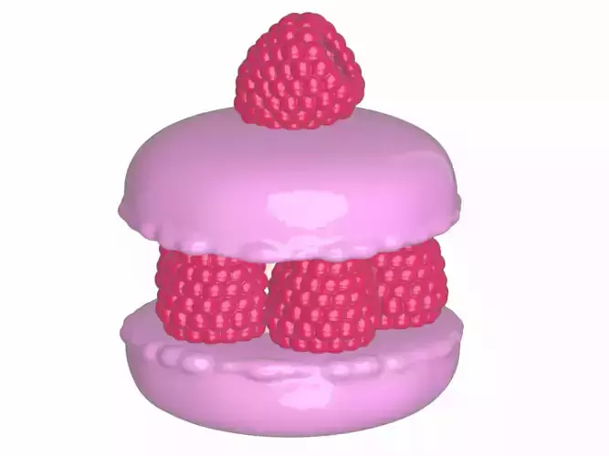  Raspberry Macaron Delight