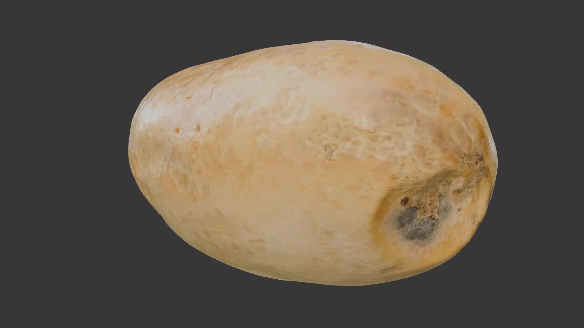 Snap Melon Scan Low-poly 3D model_2