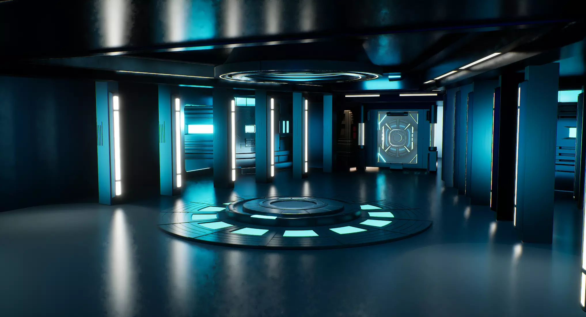 UE5 Virtual Lighting Studio 3D model_6