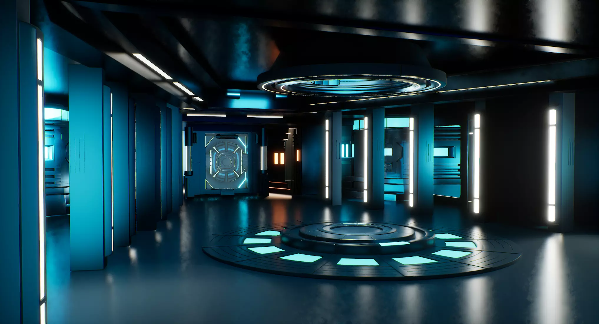 UE5 Virtual Lighting Studio 3D model_19