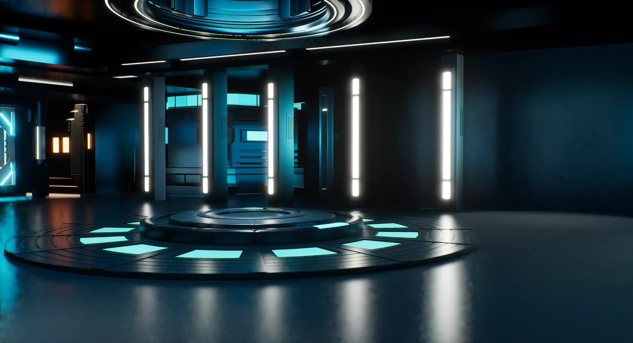 UE5 Virtual Lighting Studio 3D model_10