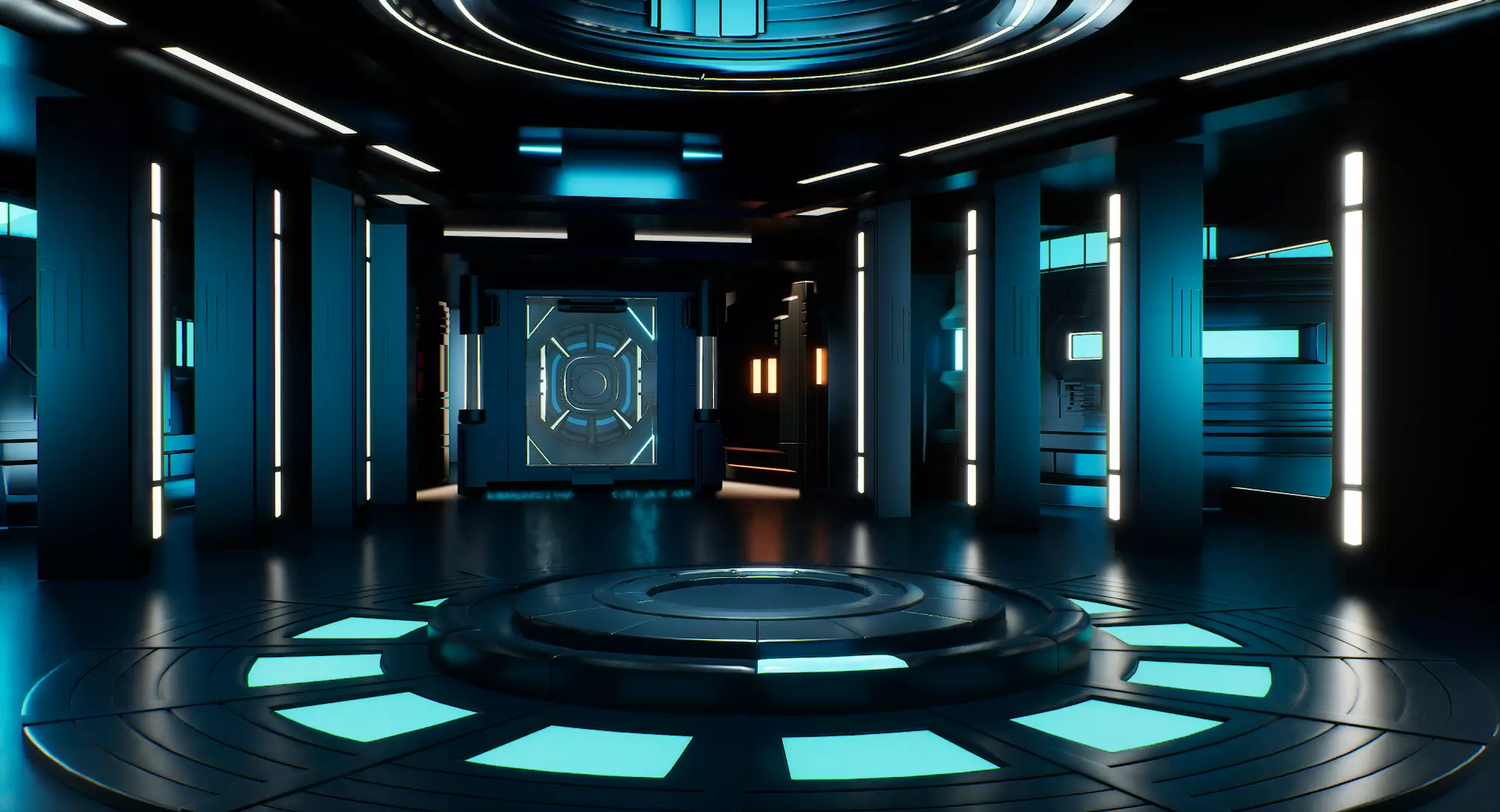 UE5 Virtual Lighting Studio 3D model_2