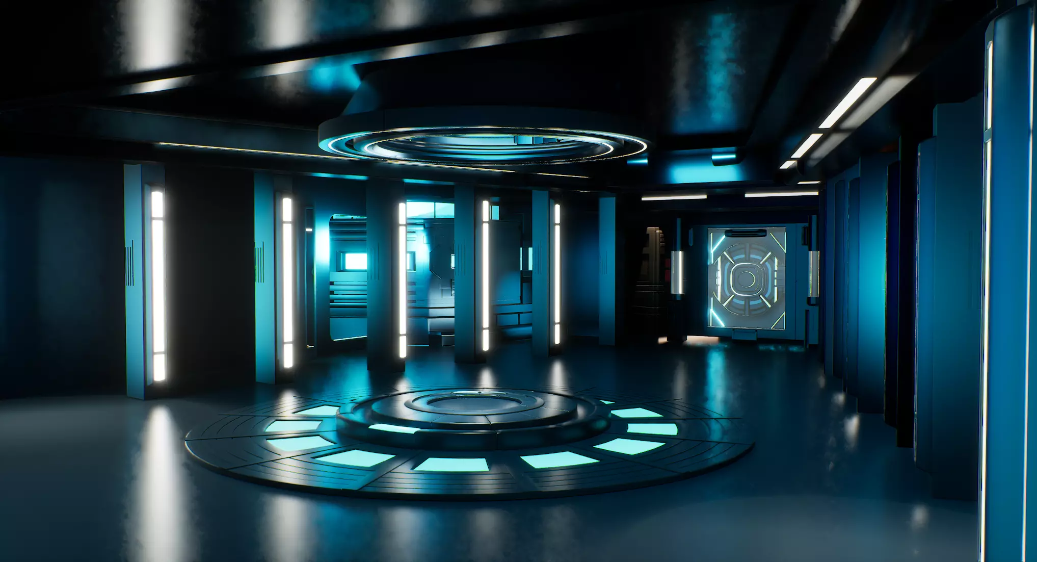 UE5 Virtual Lighting Studio 3D model_20