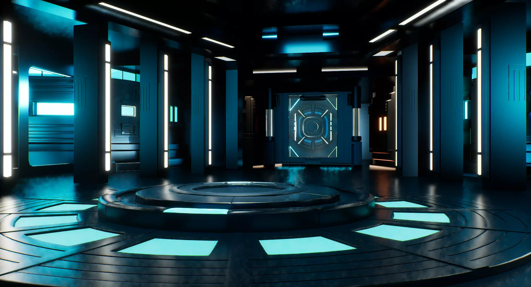 UE5 Virtual Lighting Studio 3D model_0