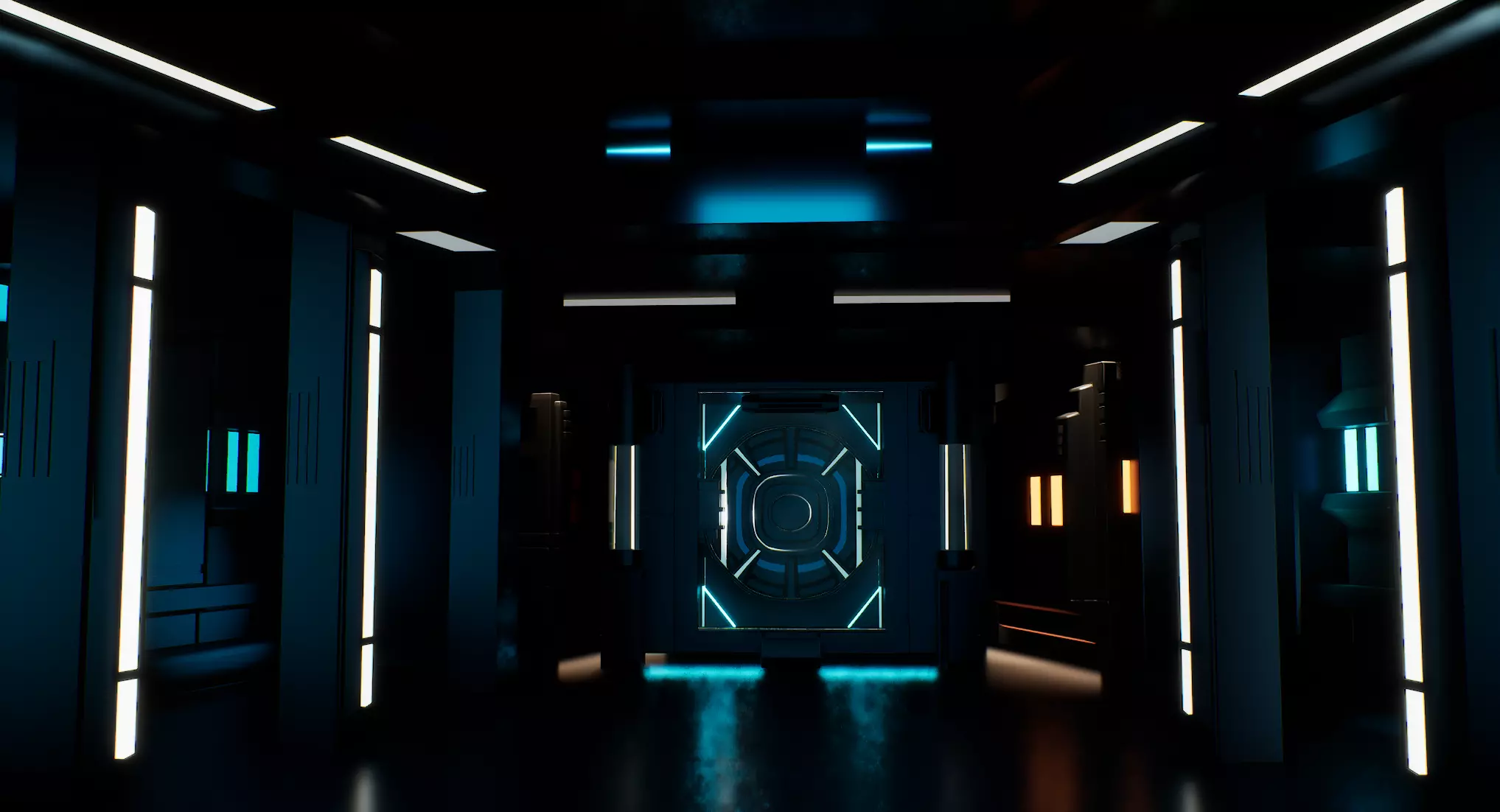 UE5 Virtual Lighting Studio 3D model_3