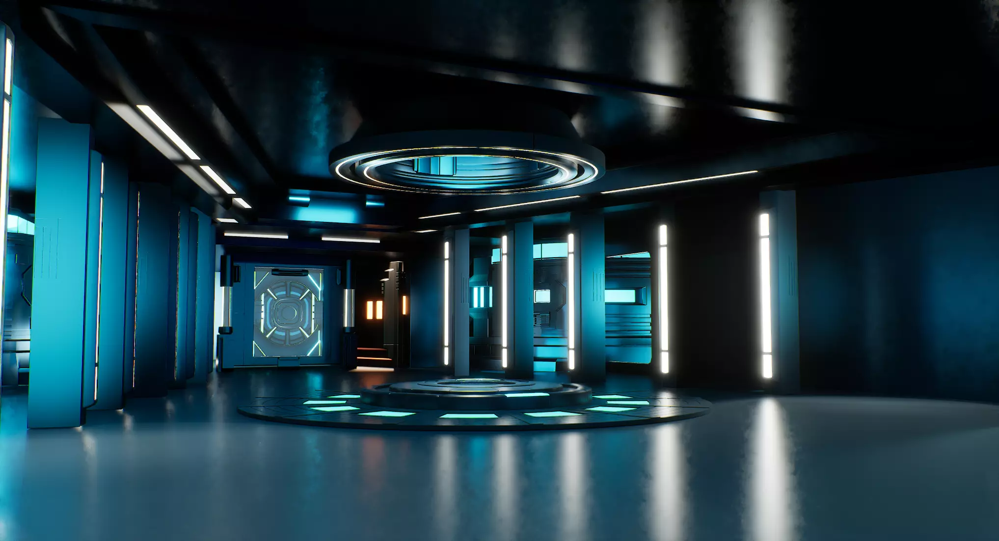 UE5 Virtual Lighting Studio 3D model_8