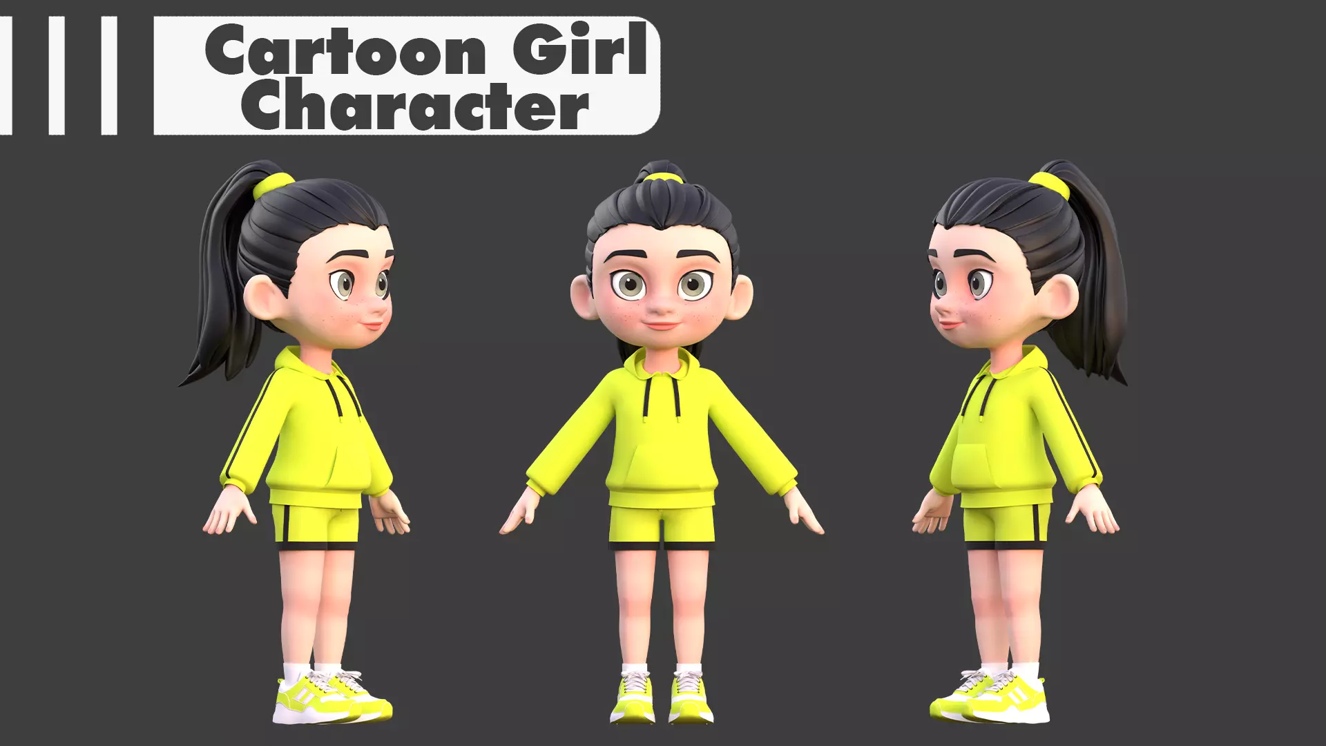 Cartoon Girl Character Collection _18