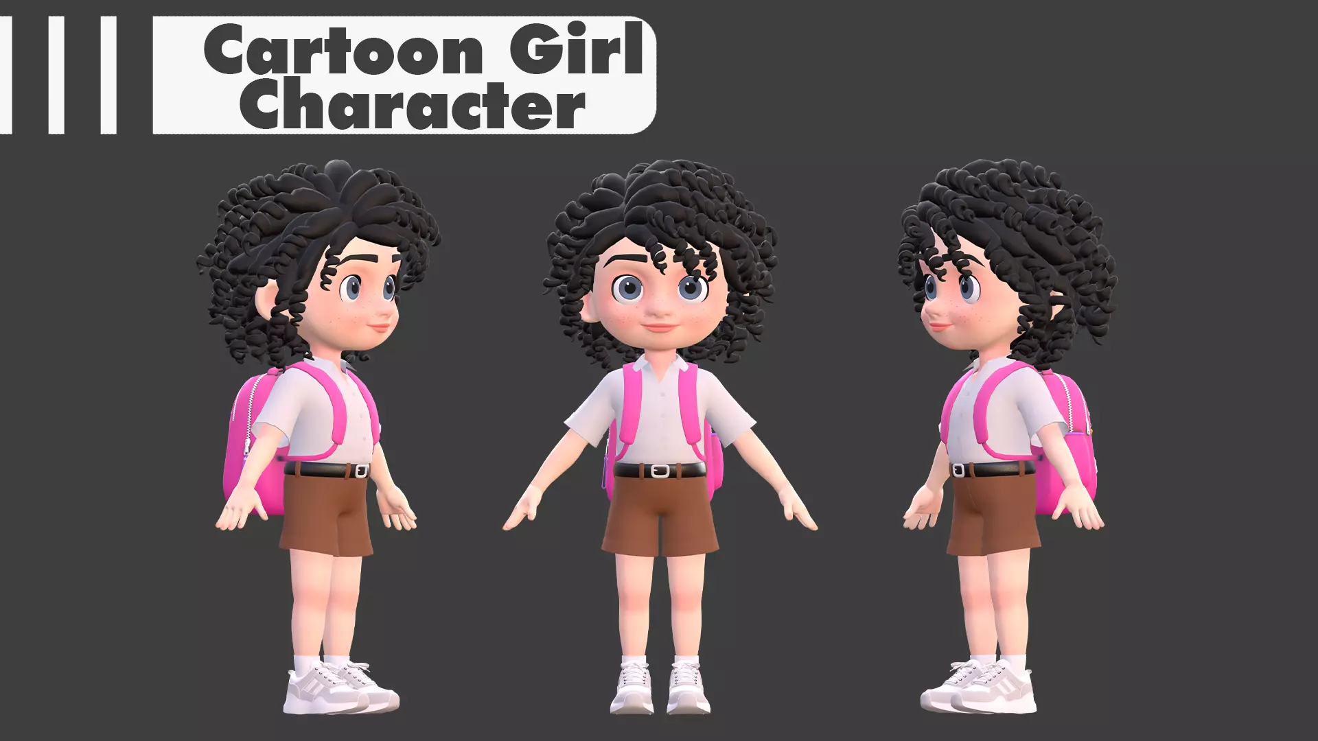 Cartoon Girl Character Collection _14