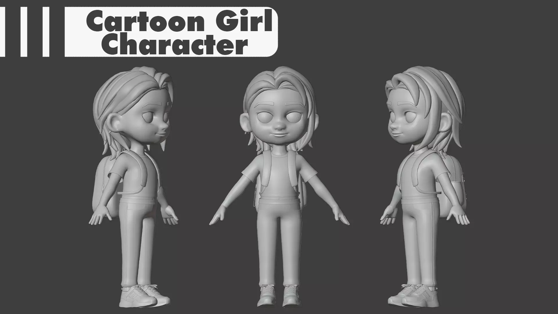 Cartoon Girl Character Collection _30