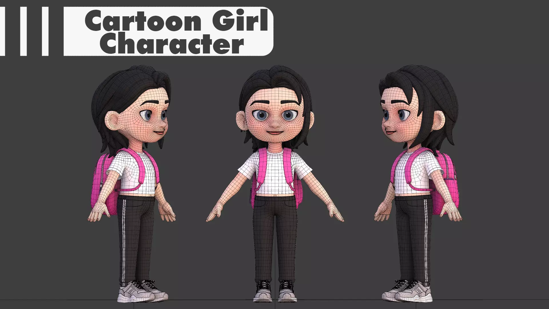 Cartoon Girl Character Collection _32