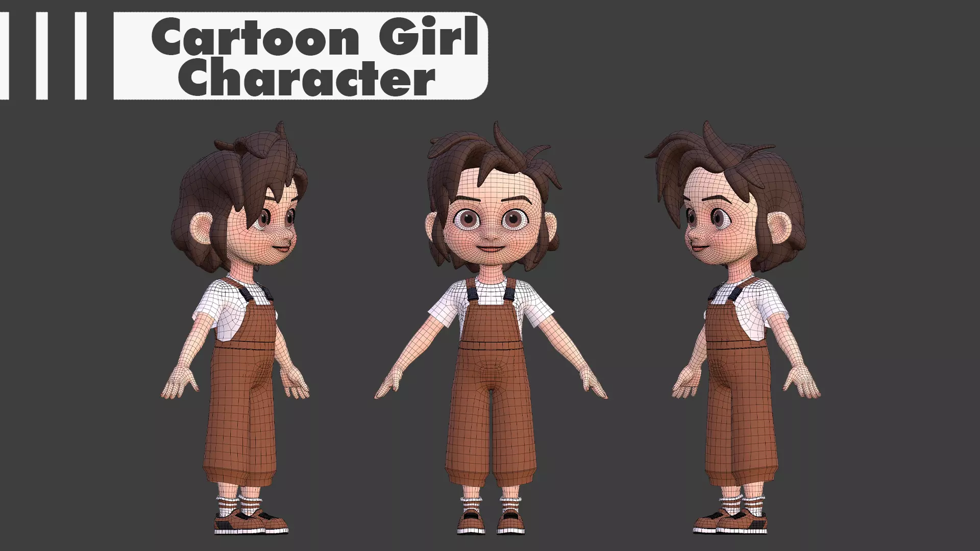 Cartoon Girl Character Collection _27