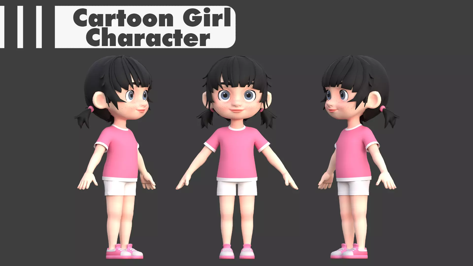 Cartoon Girl Character Collection _33