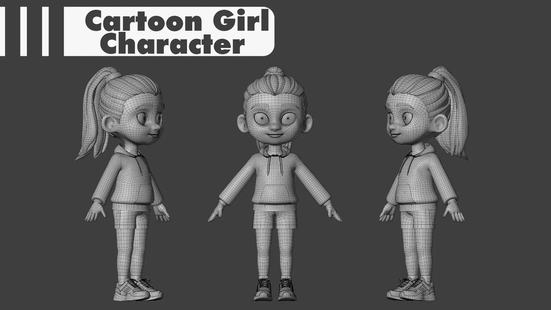 Cartoon Girl Character Collection _21