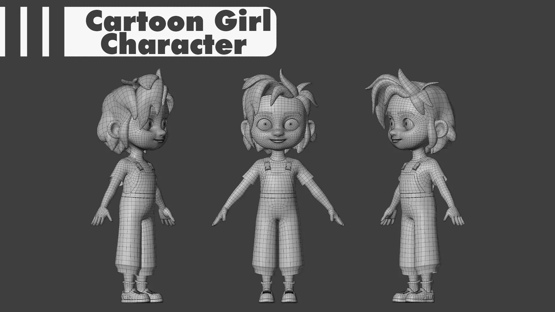 Cartoon Girl Character Collection _26