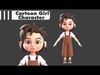 Cartoon Girl Character Collection _2