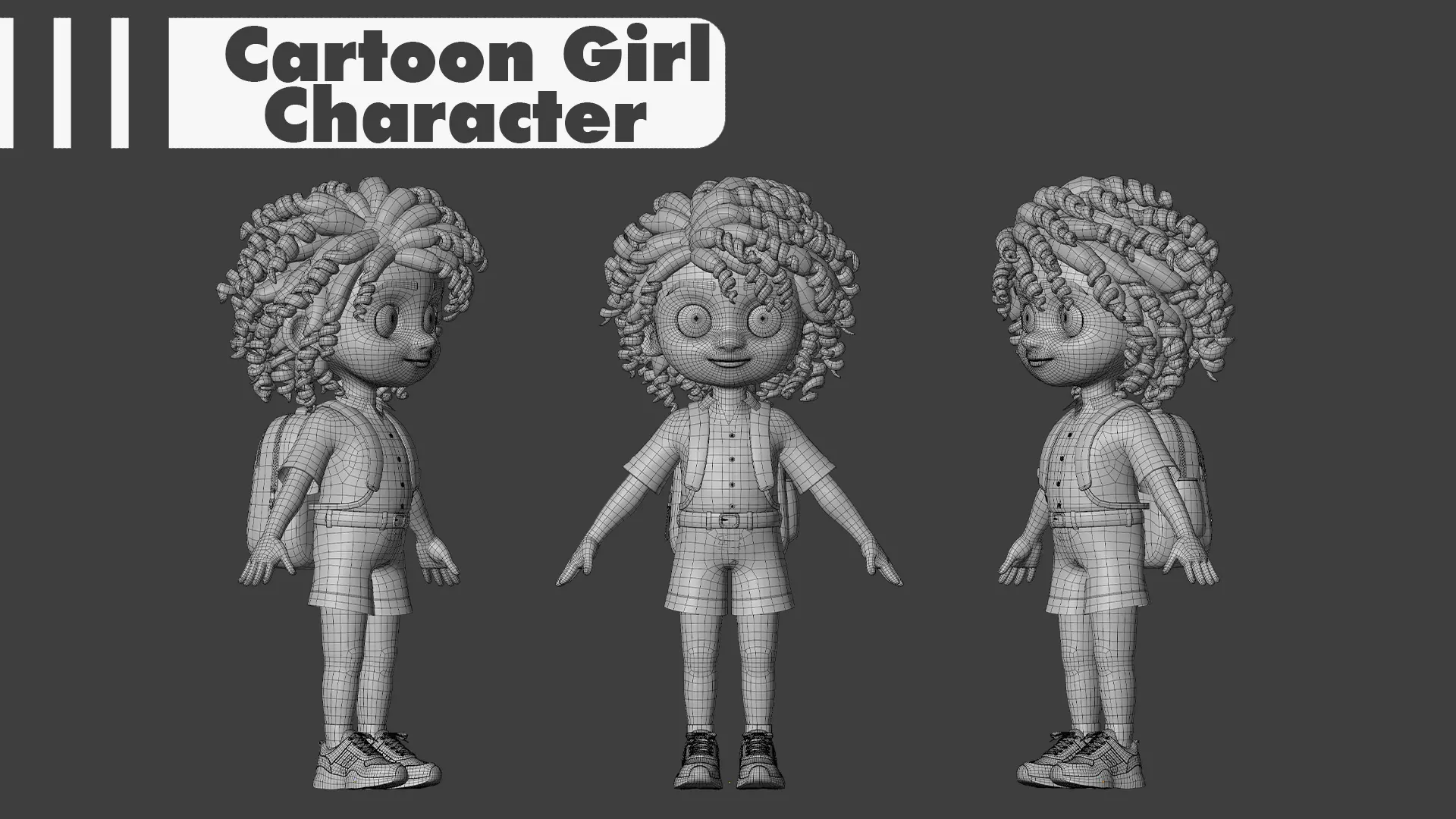 Cartoon Girl Character Collection _16