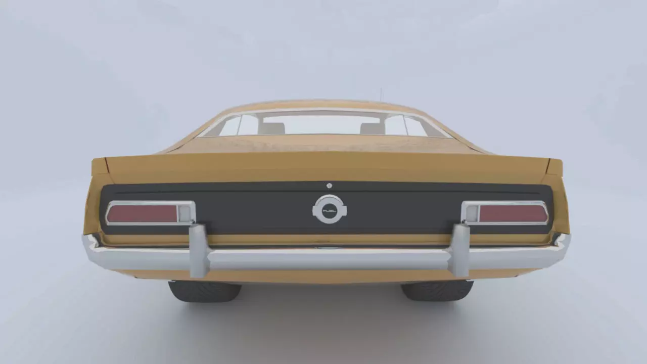 Ford Maverick GT 1973 3D model_20