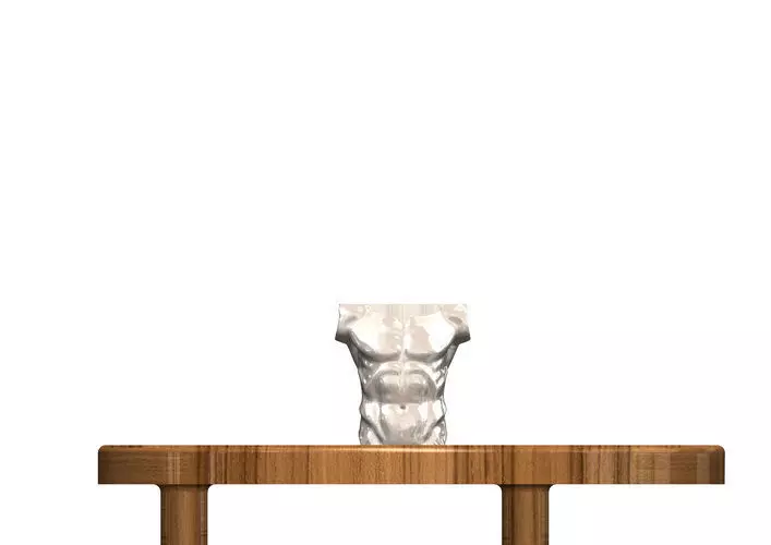 Roman Statue-Inspired Flower Pot 3D print model_3