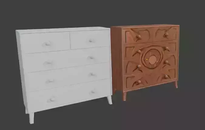 dresser - drawer
