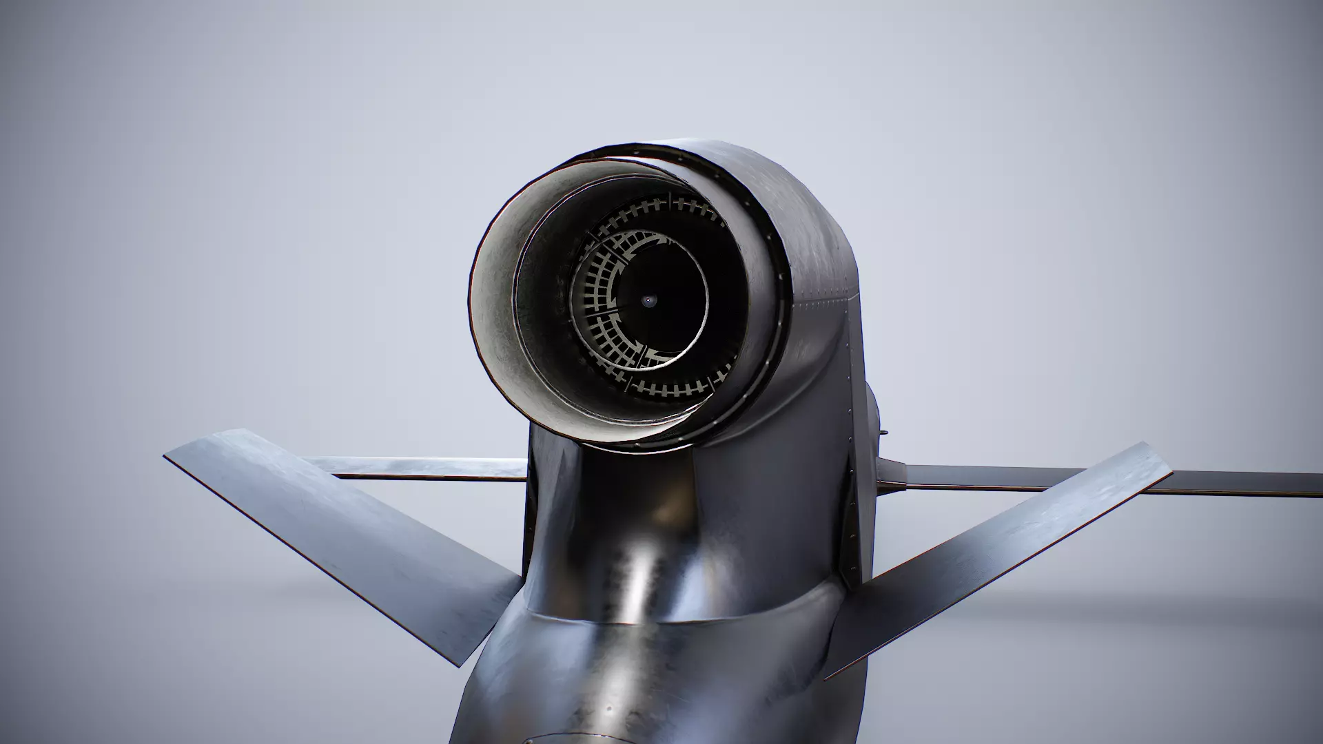 FP-5 Flamingo Ukrainian long-range cruise missile Low-poly 3D model_20