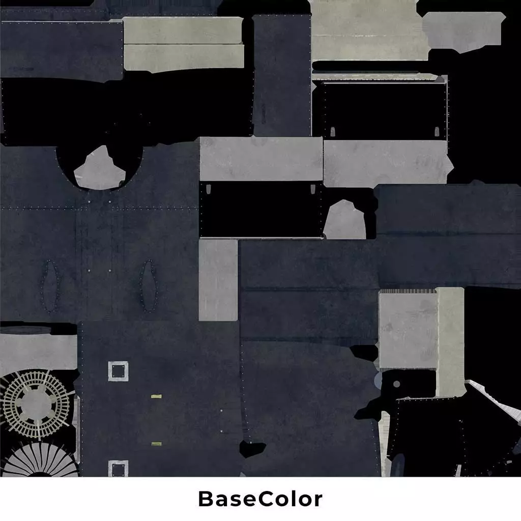 FP-5 Flamingo Ukrainian long-range cruise missile Low-poly 3D model_31