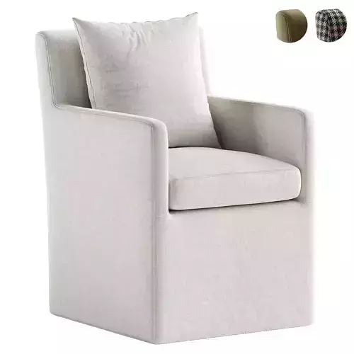 Glenrose Wheeled Dining Armchair