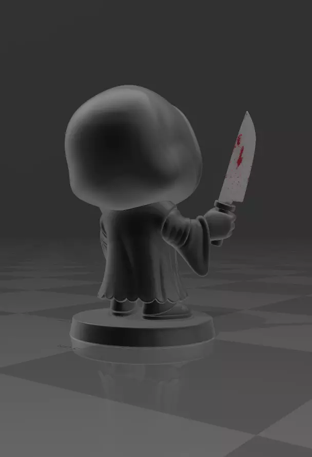 SCARY MOVIE scream 3D print model_2