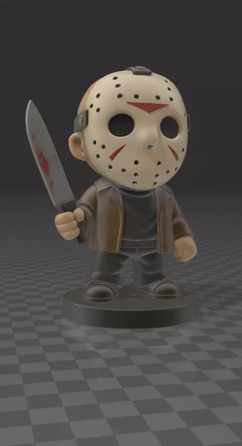 jason voorhees Friday the 13th 3D print model_1