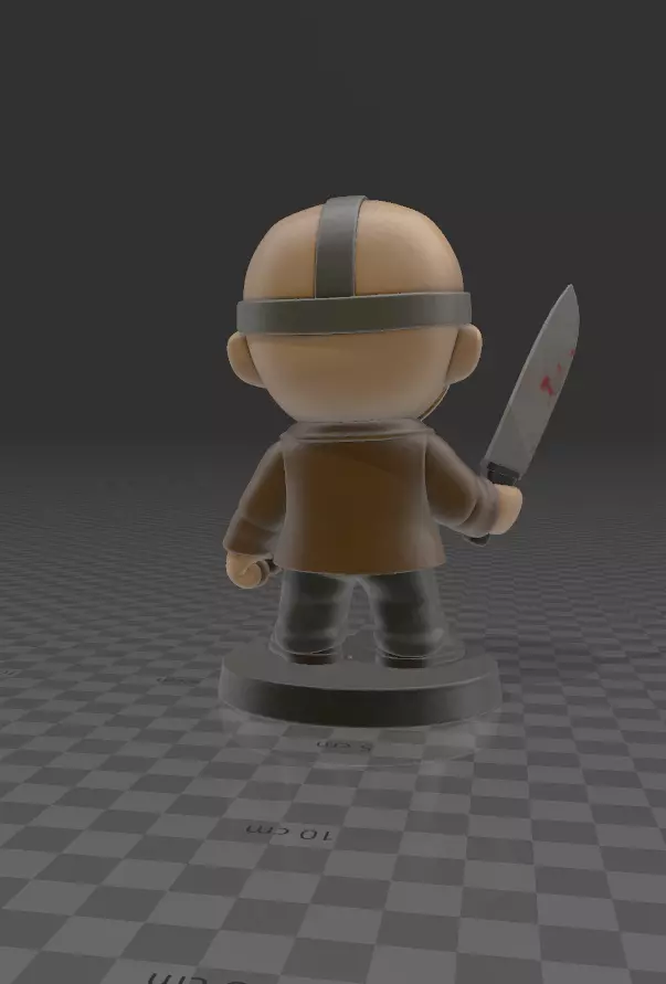 jason voorhees Friday the 13th 3D print model_3