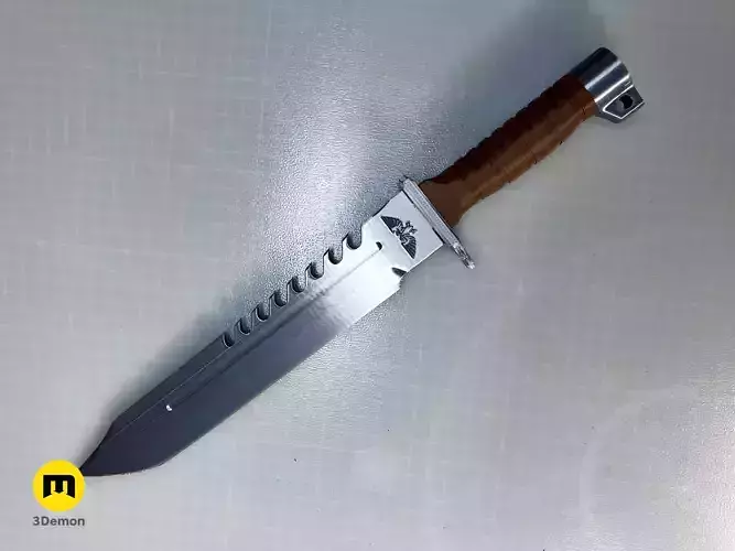 Combat Knife - Standard Issue Free 3D print model