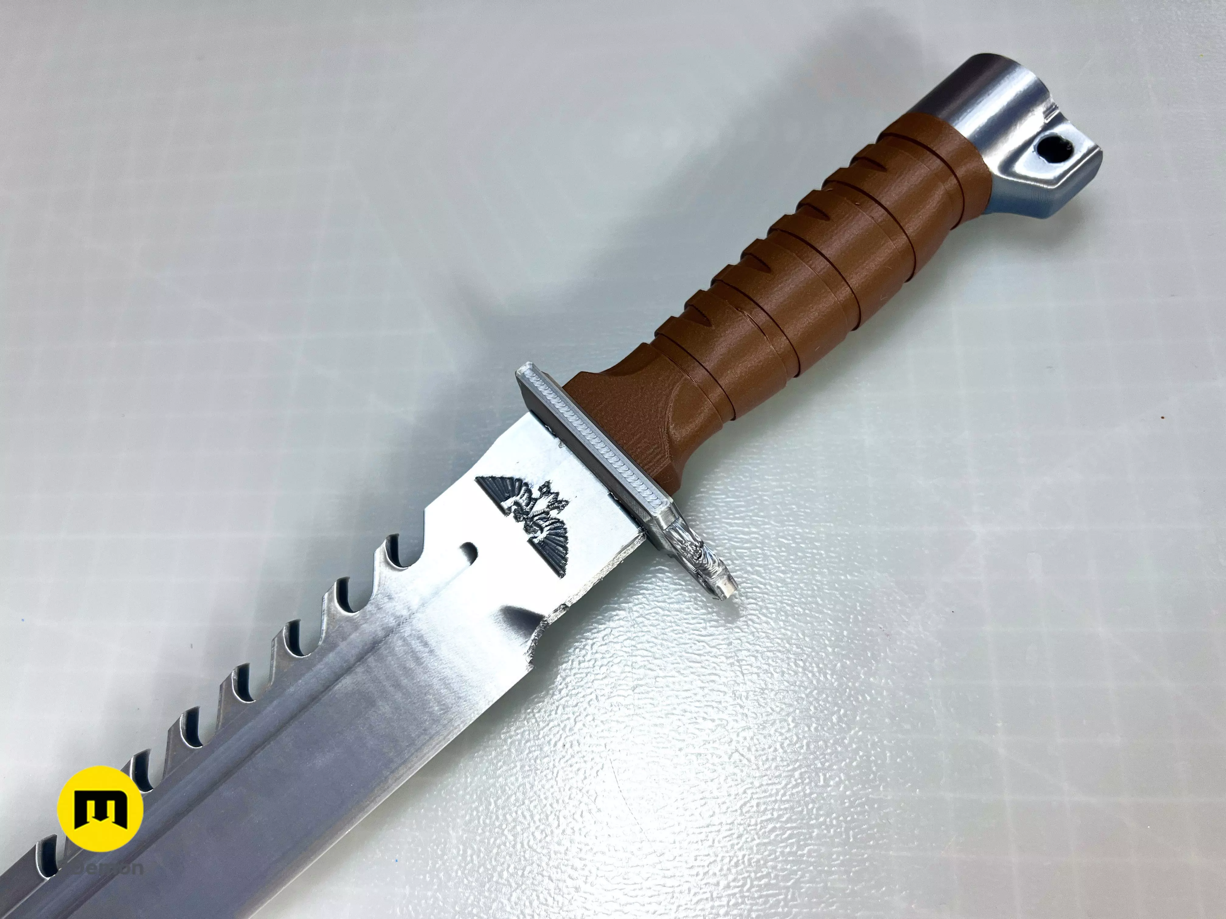 Combat Knife - Standard Issue Free 3D print model_1