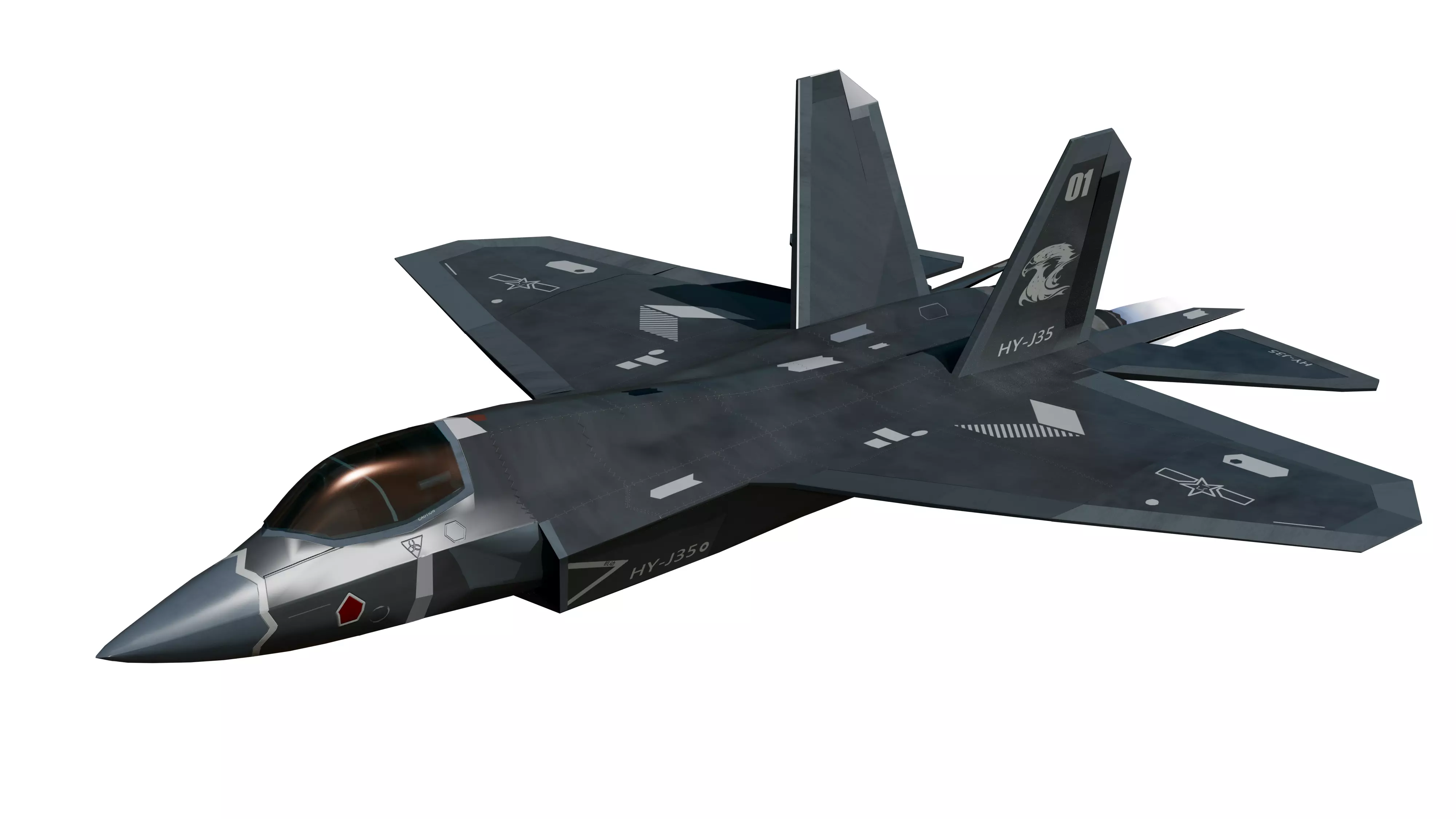 Chinese aircraft carriers CV16 CV17 CV18 with carrier-based 3D model_59