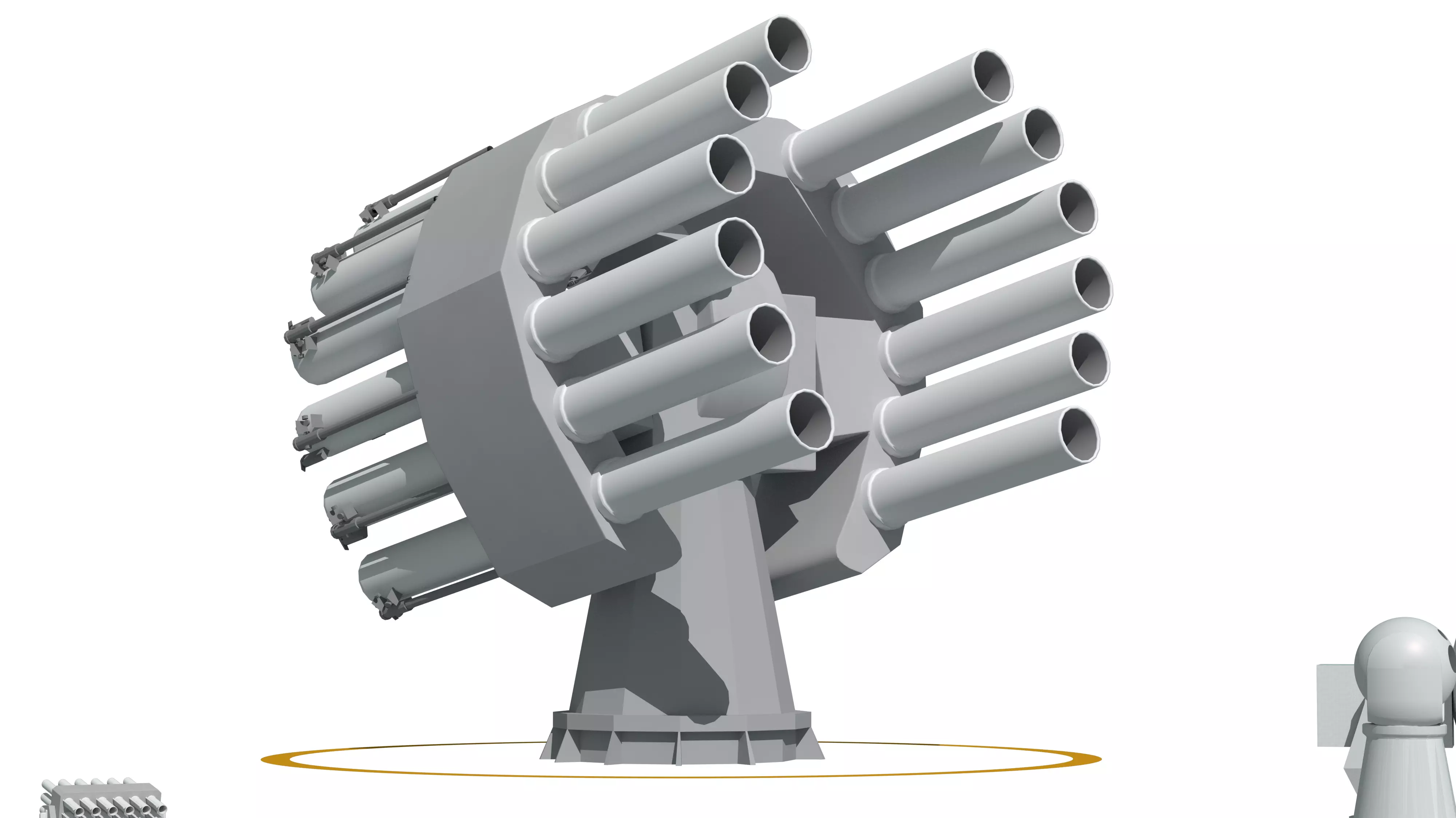 Chinese aircraft carriers CV16 CV17 CV18 with carrier-based 3D model_62