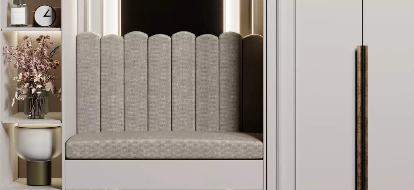 Hallway in a Classic Wardrobe style 16 3D model_7