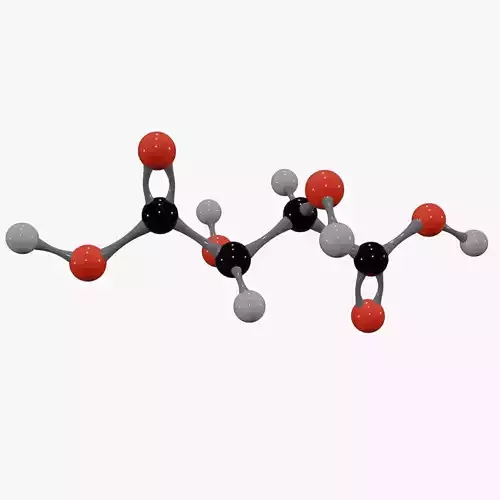 Tartaric Acid Molecule