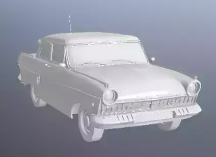 VINTAGE CAR 3D MODEL