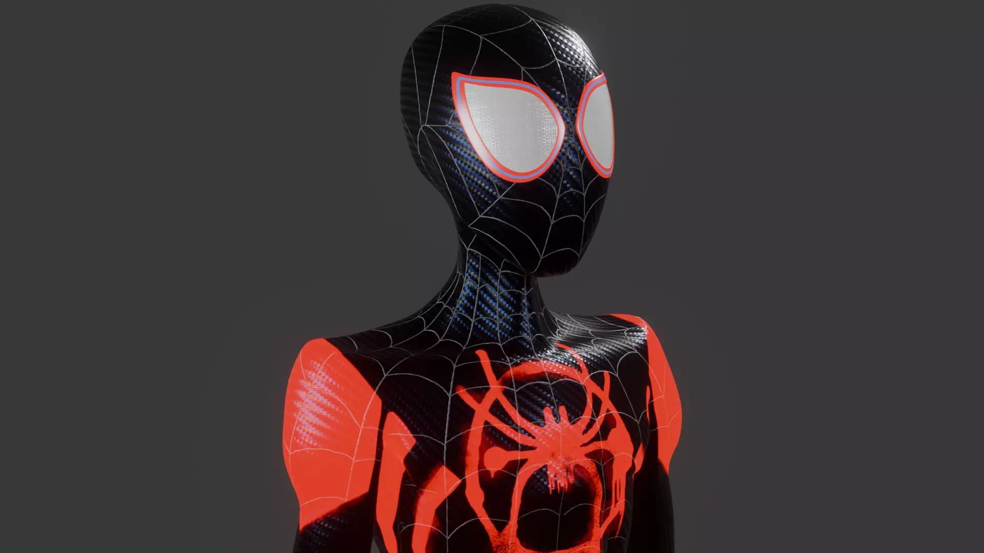 Spider-Verse Suit 3D model_10