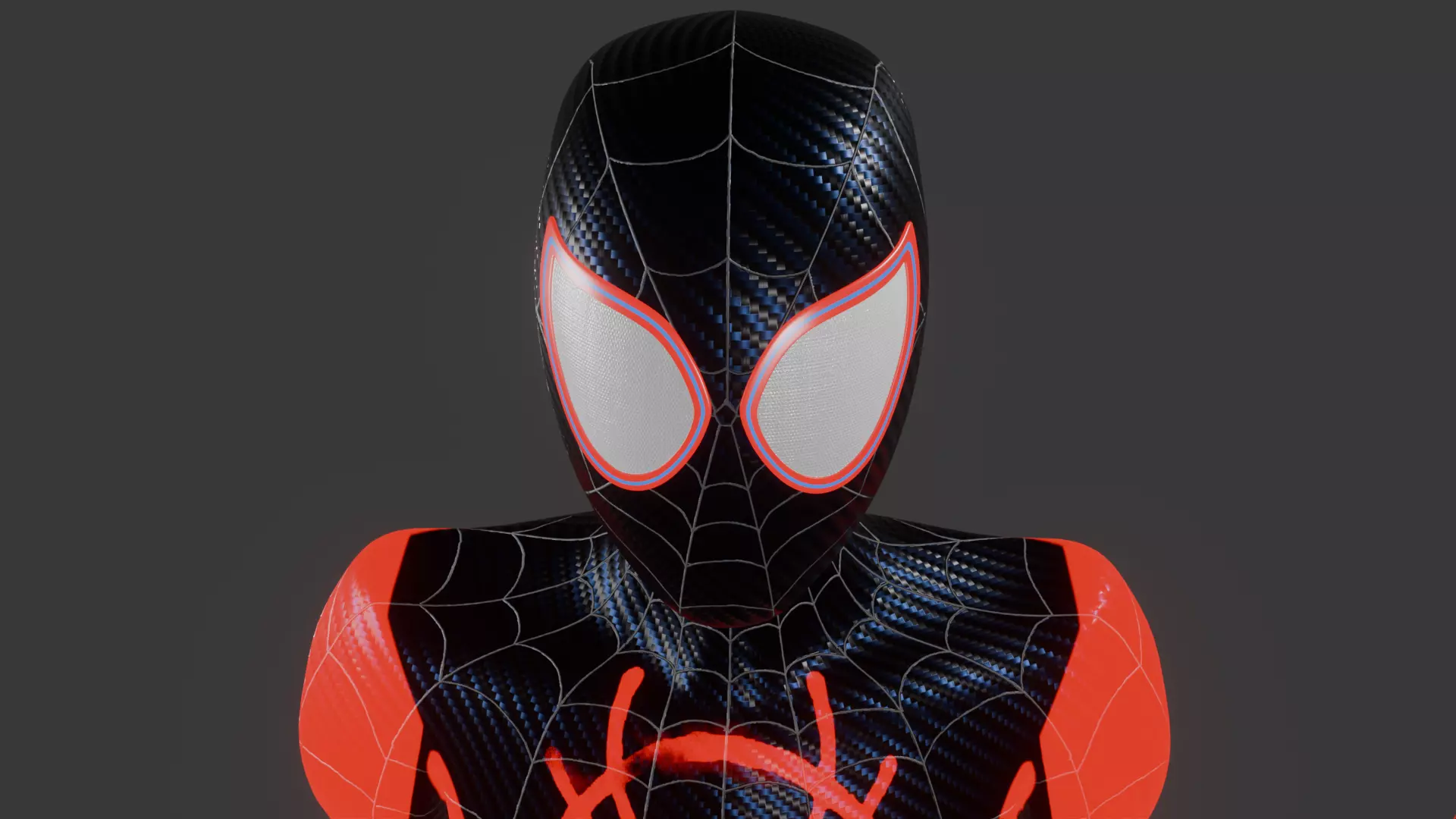 Spider-Verse Suit 3D model_9