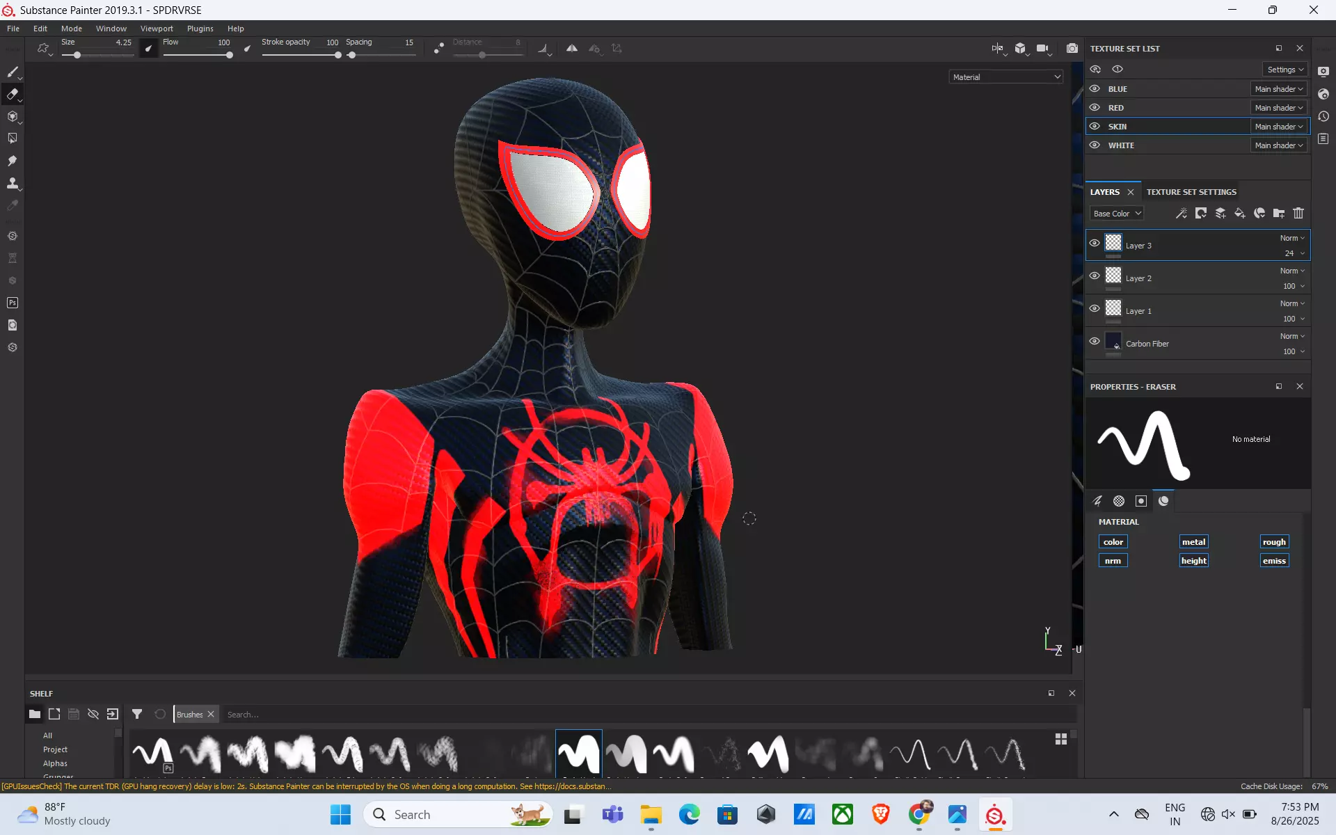 Spider-Verse Suit 3D model_2