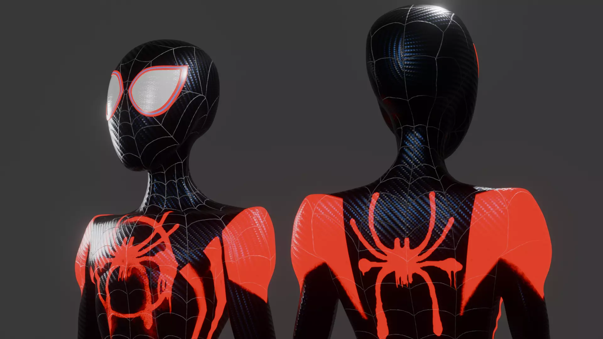 Spider-Verse Suit 3D model_7