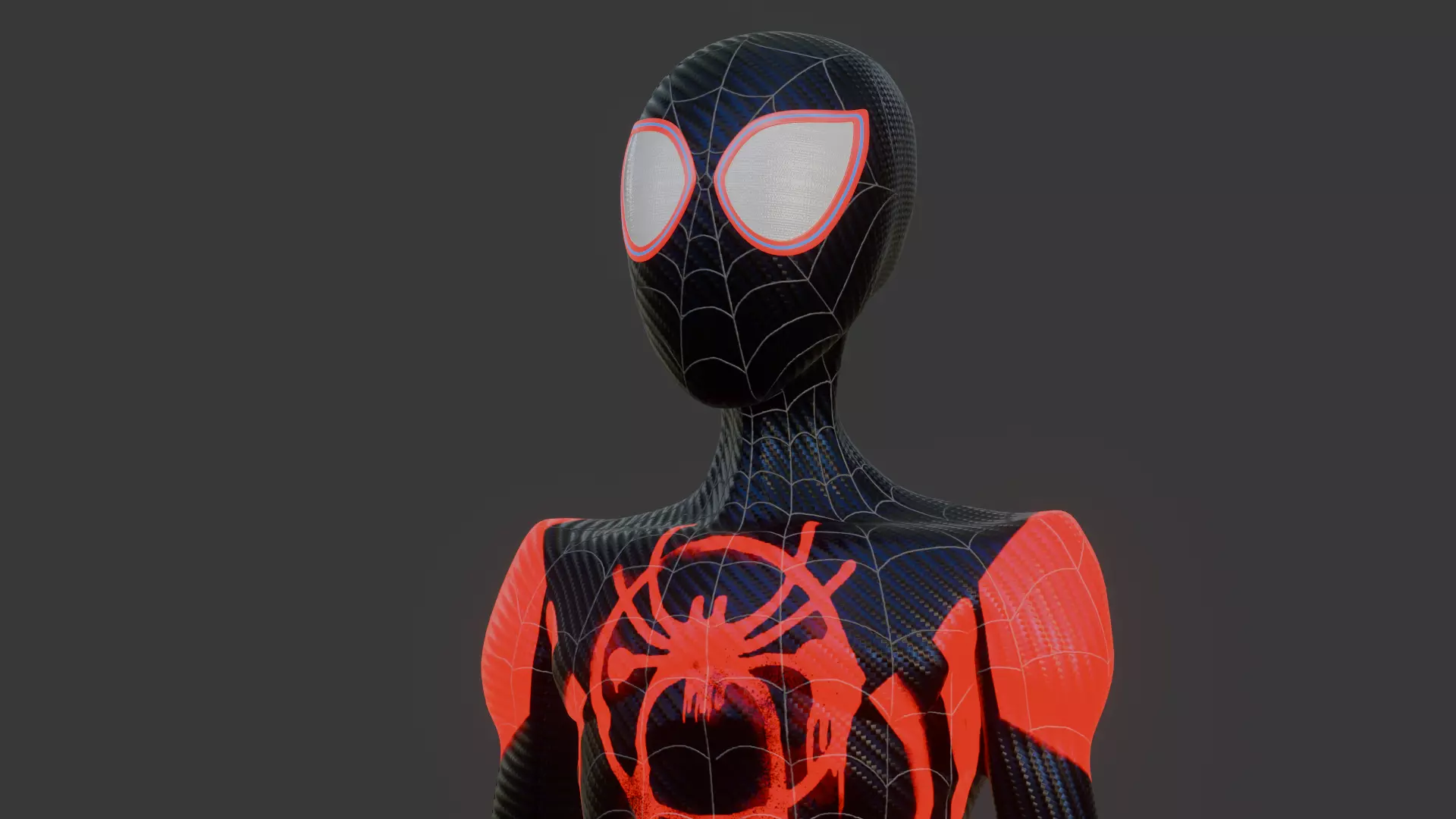 Spider-Verse Suit 3D model_33