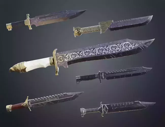 Space Marine Combat Knife Pack