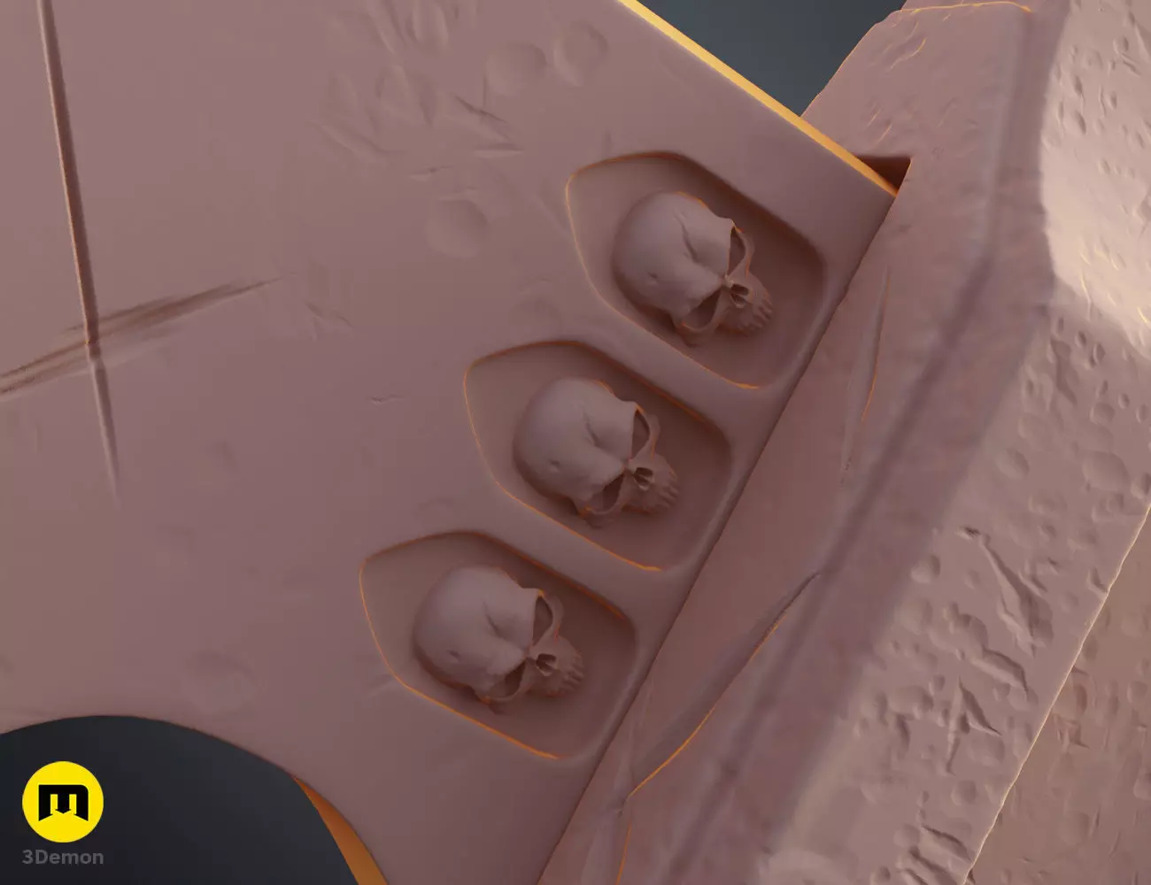 Space Marine Combat Knife Pack 3D print model_8