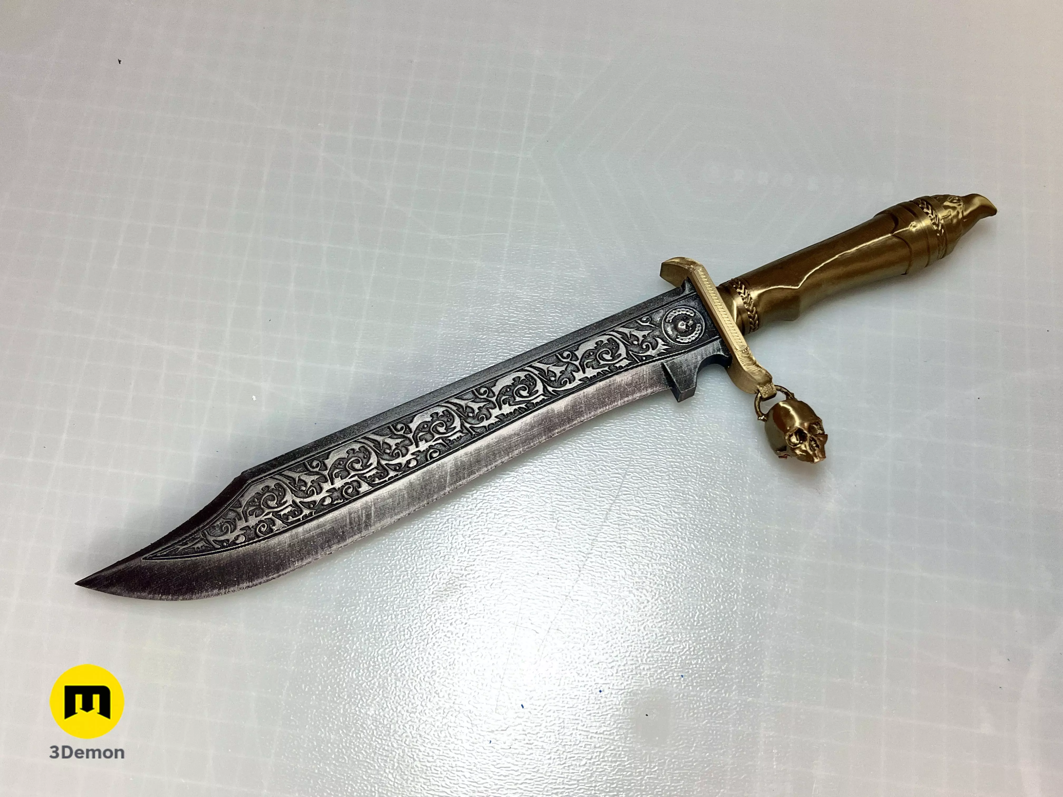 Space Marine Combat Knife Pack 3D print model_1