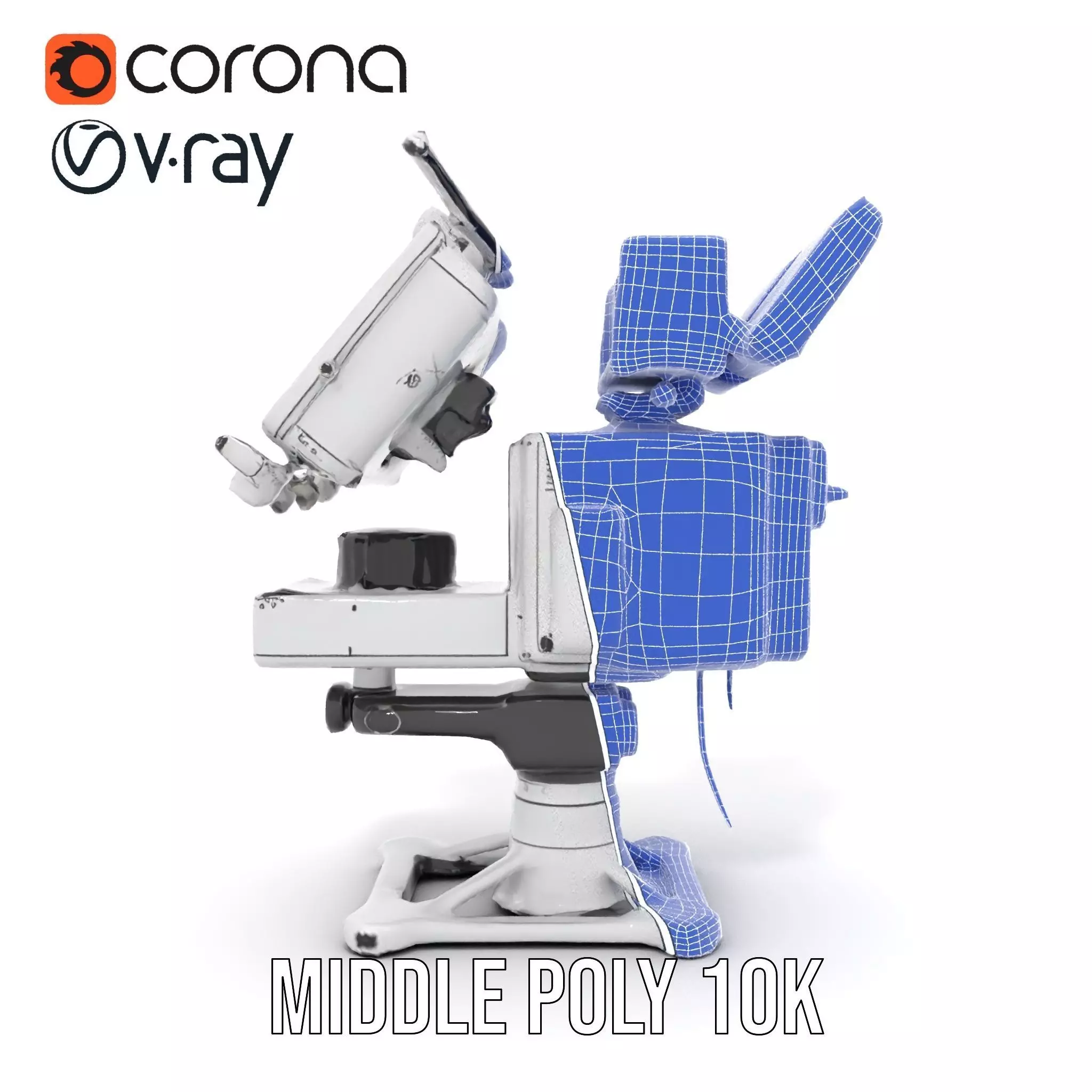 Advanced Surveillance Device model pack Low-poly 3D model_25