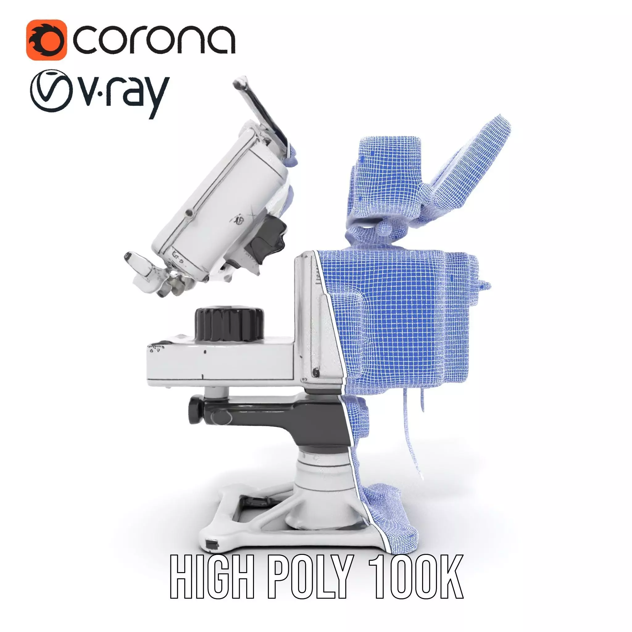 Advanced Surveillance Device model pack Low-poly 3D model_35