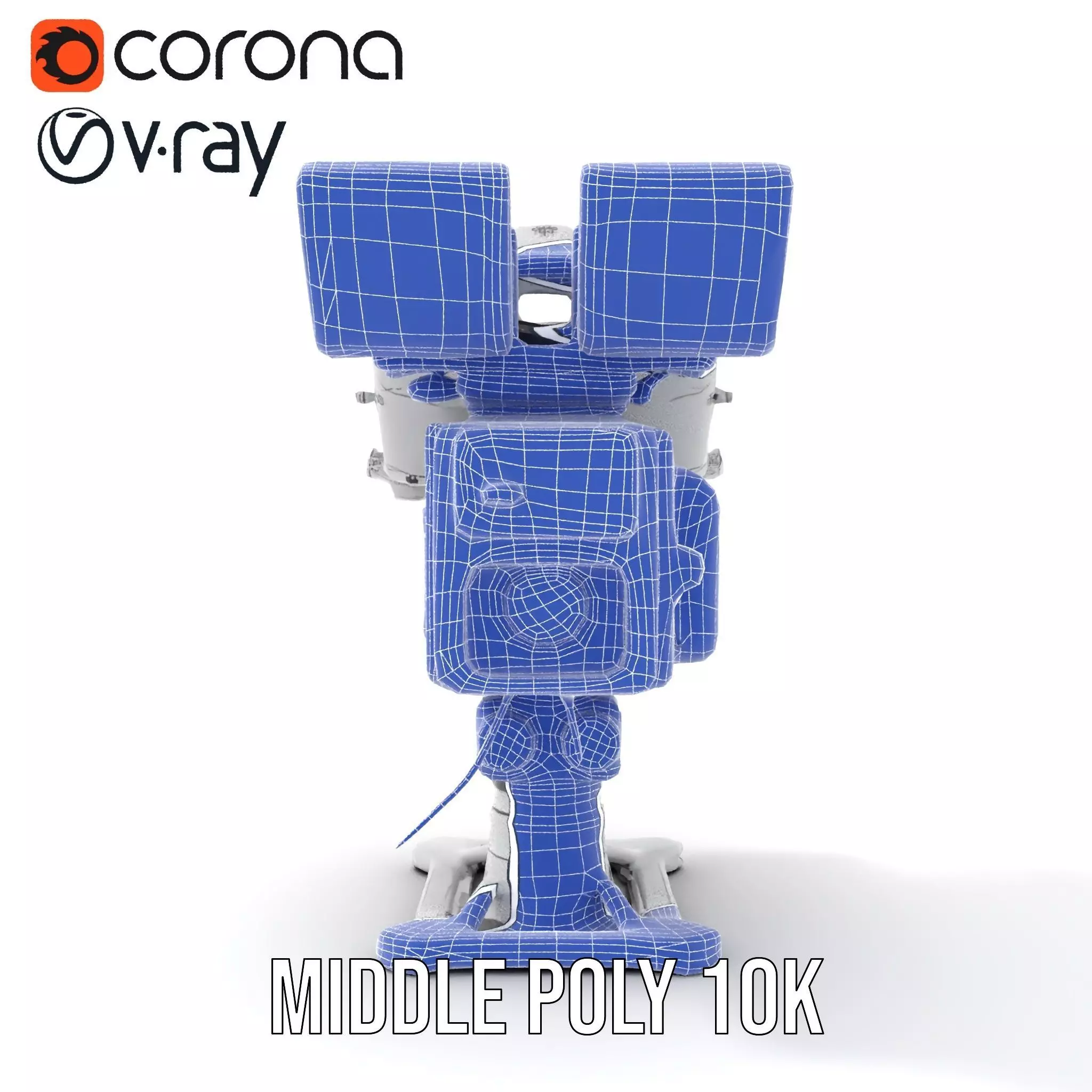 Advanced Surveillance Device model pack Low-poly 3D model_30