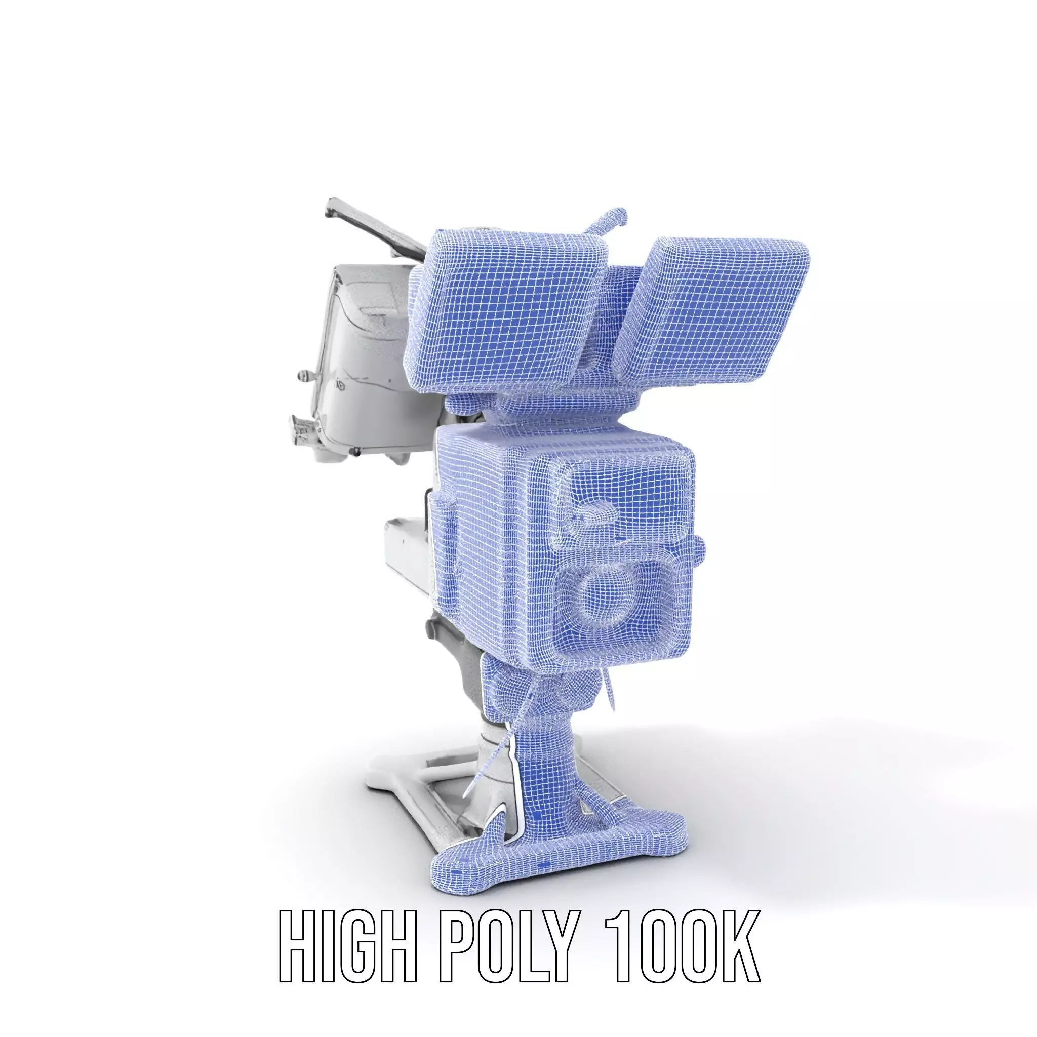 Advanced Surveillance Device model pack Low-poly 3D model_5